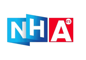 Logo van NH Media en AT5