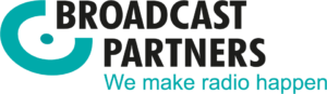 Logo van Broadcast Partners: We make radio happen
